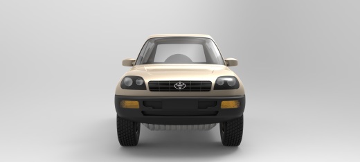 本田Toyota rav4休闲越野车模型3D图纸 SolidWorks2014设计缩略图